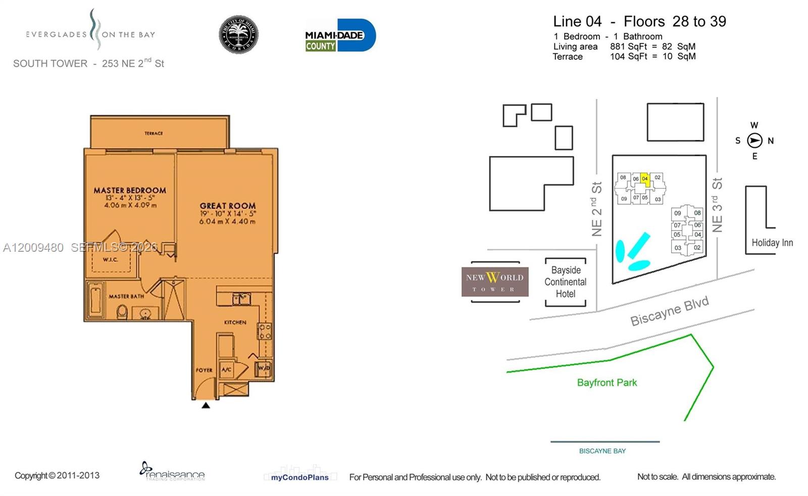 VIZCAYNE SOUTH CONDO - Residential