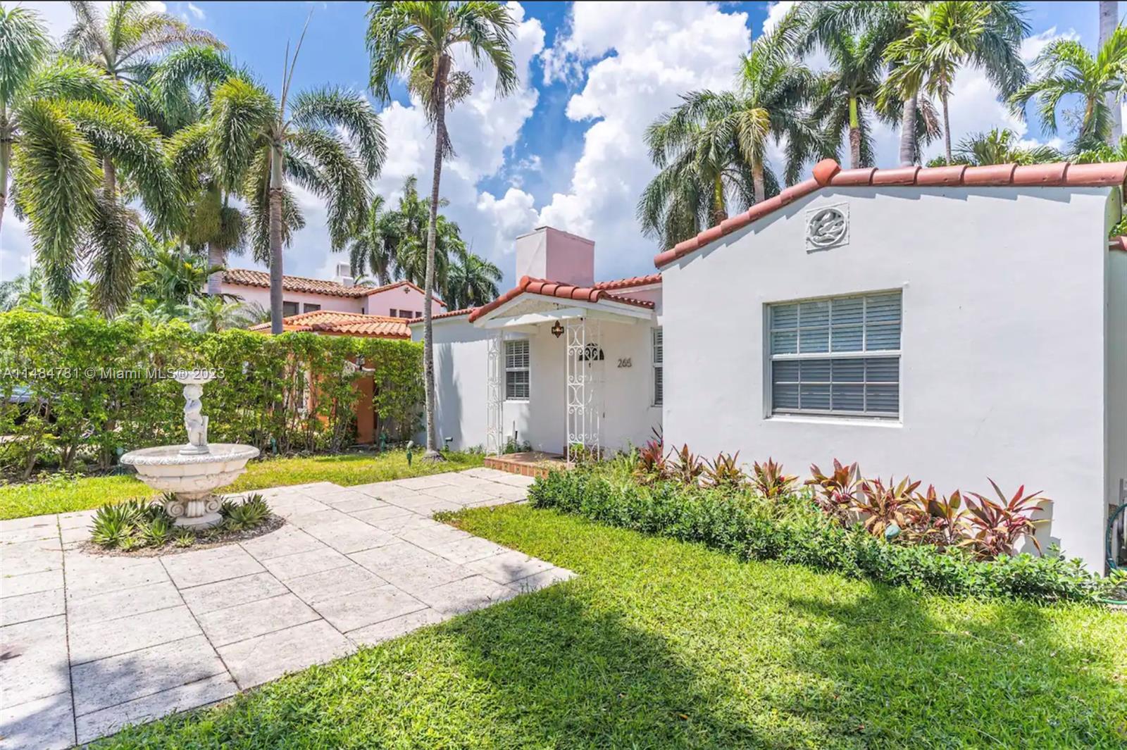 Rental Property at 265 Palm Ave, Miami Beach, Miami-Dade County, Florida - Bedrooms: 4 
Bathrooms: 3  - $8,000 MO.
