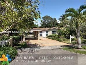 This charming 3-bedroom, 2-bathroom home is located on a quiet street in Victoria Park. It features an updated kitchen and new air conditioning. There is a carport with parking space for three cars. The front and back yards are beautifully landscaped. The property is ideally situated, just a short distance from three grocery stores, the beaches, and the vibrant restaurants on Las Olas Blvd.