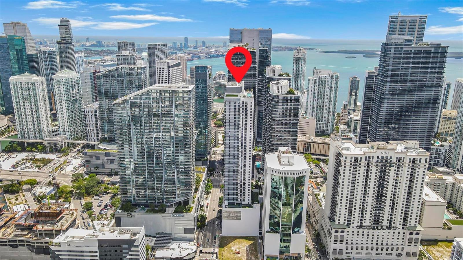 Rental Property at 88 Sw 7th St 3806, Miami, Broward County, Florida - Bedrooms: 1 
Bathrooms: 2  - $5,300 MO.