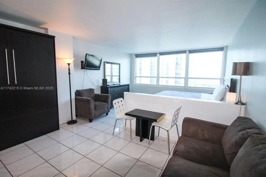 Condo Hotel building oceanfront.  Bayview, larger corner unit.  The building has passed 40 year recert and 50 year in progress.  Hurricane resistant windows, new pool, new foundation, new fitness center.  Restaurant, Russian spa, Tiki Bar, commercial area, laundry mat all inside the building.  The building was approached by developers for 3x market rate of the apartment recently and will be a potential redevelopment opportunity.  Make money by managing yourself or rent with your agent.  all utilities, building insurance, valet parking, 24 hour security desk for check in of guests.