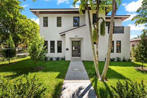 A home in Coral Gables