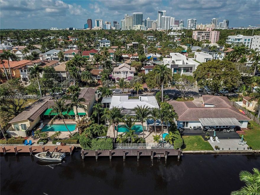Exceptional Las Olas waterfront residence offering 75 ft of dockage on a wide 90 ft canal with no fixed bridges and direct ocean access—ideal for vessels up to 65 ft.

Designed for effortless indoor-outdoor living, the home features an open, fully remodeled layout with impact windows and doors, smart home integration, and a well-appointed primary suite with a private sitting or office area.

The outdoor setting is a true highlight: a resort-style pool and spa, cabana bath, and an expansive covered summer kitchen and lounge designed for entertaining—complete with gas cooking, a premium grill setup, and generous seating areas overlooking the water.

Move-in ready and ideally positioned just minutes from the Intracoastal and ocean, and within a short stroll of Las Olas’ renowned dining and entertainment, this residence offers a rare opportunity to enjoy the Las Olas waterfront lifestyle, with walkable access to Las Olas Boulevard’s boutiques, cafés, and fine dining.