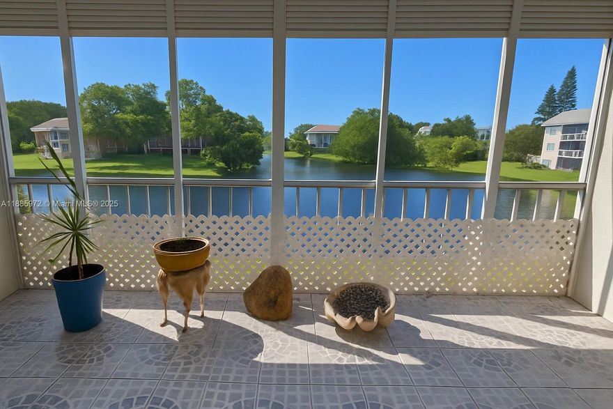 Nestled on the second floor of sought-after Lake Forest Condos in Coral Springs, this bright & inviting 2-bedroom, 2-bathroom unit offers a perfect blend of comfort & privacy. Each bedroom has its own bath, plus in-unit washer & dryer. Spacious living/dining area opens to a screened balcony with serene beautiful waterfront views of the lake. Community amenities include pool, clubhouse, dedicated storage units & landscaped grounds. Association has over 10% reserves, allowing for all types of financing & down payments. Conveniently located near shopping, dining & major highways.