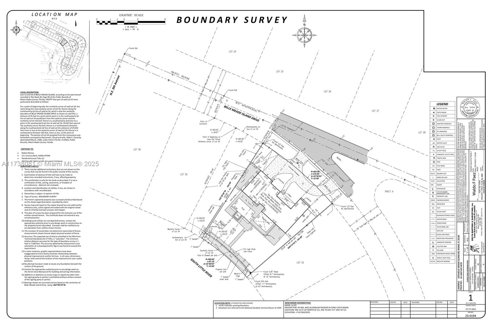 BELLE MEADE ISLAND - Residential