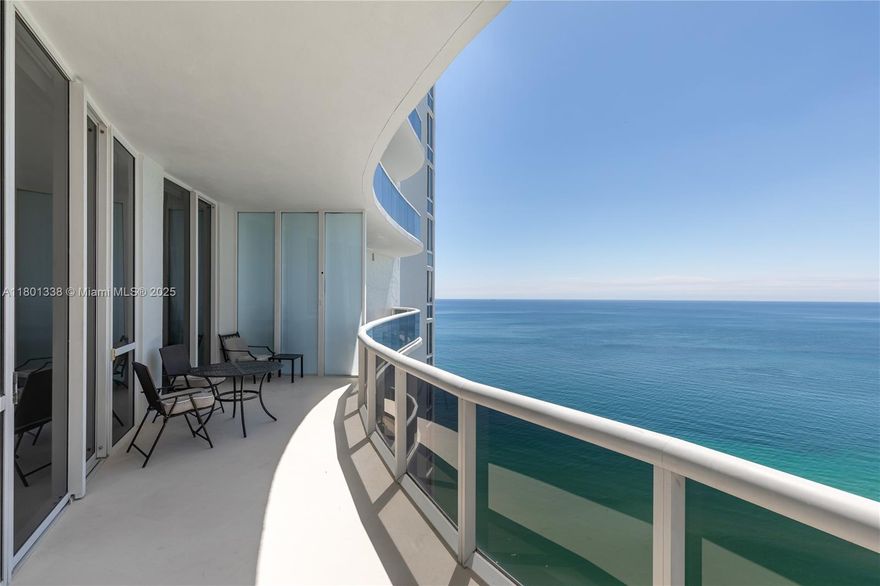 PRICED TO SELL! Don't miss this opportunity! Direct Oceanfront Views unit at Trump Tower I, Sunny Isles!!! 3Beds and 3Full baths, 11 FT HIGH CEILINGS and LARGE balcony with DIRECT oceanfront view from every room. Located on the exclusive Trump Tower I Condo. This unit features floor to ceiling windows, Italian cabinetry, granite counters, Sub-zero appliances, Marble floors, Mechanical Blinds and New Washer/Dyer. Partially furnished and fully equipped. RESORT STYLE AMENITIES INCLUDE FULL-BEACH AND POOL SERVICE, 24 HR concierge, spa, fitness center, onsite restaurant, free valet parking. Walk to the pier, supermarket, banks restaurants and much more. Internet, cable and water included. This is a must-see! Don’t miss out on this stunning oceanfront home!