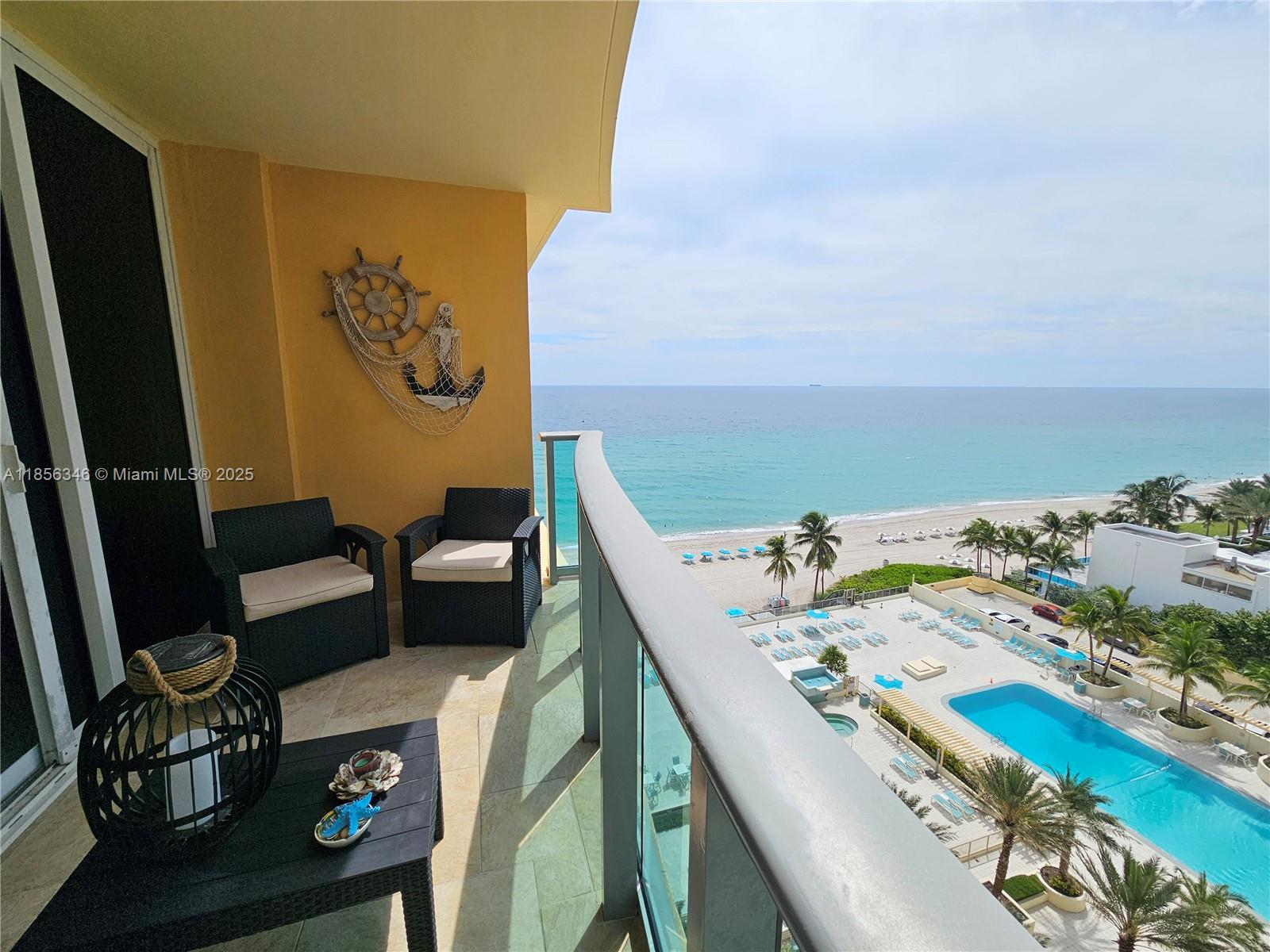 Bright and spacious Unit, fully remodeled with breathtaking Ocean and Intracoastal views. Enjoy the beautiful
Sunrise from your balcony. Available for Seasonal rent minimum of 3 months. Condo is
nicely decorated and fully equipped and furnished. Condo has washer and dryer in unit. Experience The Wave Lifestyle - one of the finest and most exclusive Luxury buildings on the Beach for the price value. Great amenities: Newly remodeled Resort-style pool deck with lush palm trees, fountains, Jacuzzi and GYM overlooking the ocean, and complimentary Beach services. Additional charges are a $300 Admin fee, plus Condo Application, and $200 Exit Cleaning.
