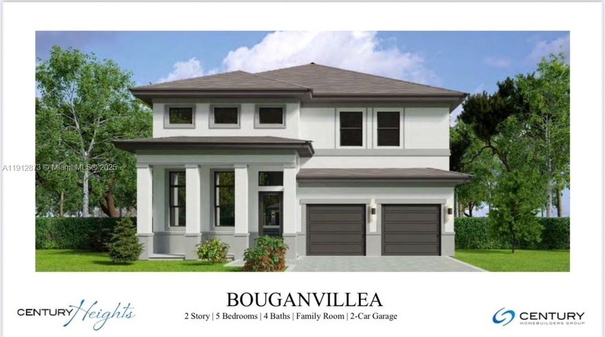 NEW CONSTRUCTION IN A VERY CENTRAL AREA, TWO-STORY SINGLE-FAMILY HOUSE, 5 BEDROOMS AND 4 BATHROOMS, ONE BEDROOM AND FULL BATHROOM ON 1ST FLOOR, NICE KITCHEN AND BATHROOMS, 2 CAR GARAGE, COVEREDE TERRACE AND MORE, EASY TO SHOW.