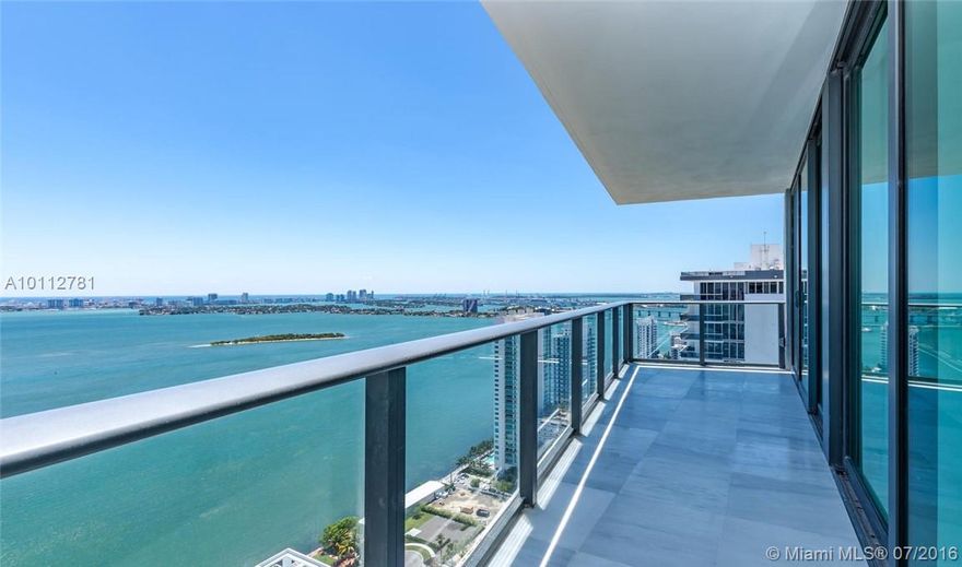 Stunning 3 bed/2.5 bath corner unit at brand new Icon Bay. Direct Bay views and furnished beautifully. Floor to ceiling windows, white tile, private  elevators and resort style amenities. Including 24 hr security, valet, infinity pool, state of the art gym, theatre room, tennis court and more!