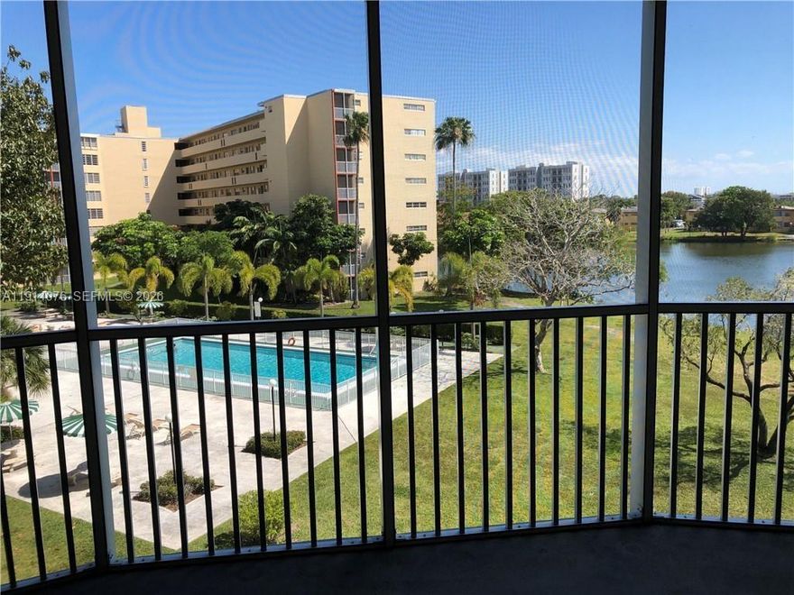 Large 2 bedroom 2 bathroom condo overlooking the community pool, lake, and garden. The Kitchen has been opened up so you can easily entertain and enjoy the endless views! The master bedroom multiple walking closets overlooks the pool & lake as well and features a sliding glass door that opens to the screened balcony. Fantastic living space & plenty of closets! community offers many amenities including multiple heated pools, gym, cable tv. The community is nestled in near shopping malls, the beach, Publix, places of worship & close to I-95. This community boasts security, convenient location, pet-friendly, clean property... Take a look and make this clean slate your new home! Seller will pay the assessment in full w/ full price offer.  New Impact windows and sliding doors, Assetment 1/24 -2/2027  $ 195.47    Assetment 1/25 - 12/28  $ 149.76