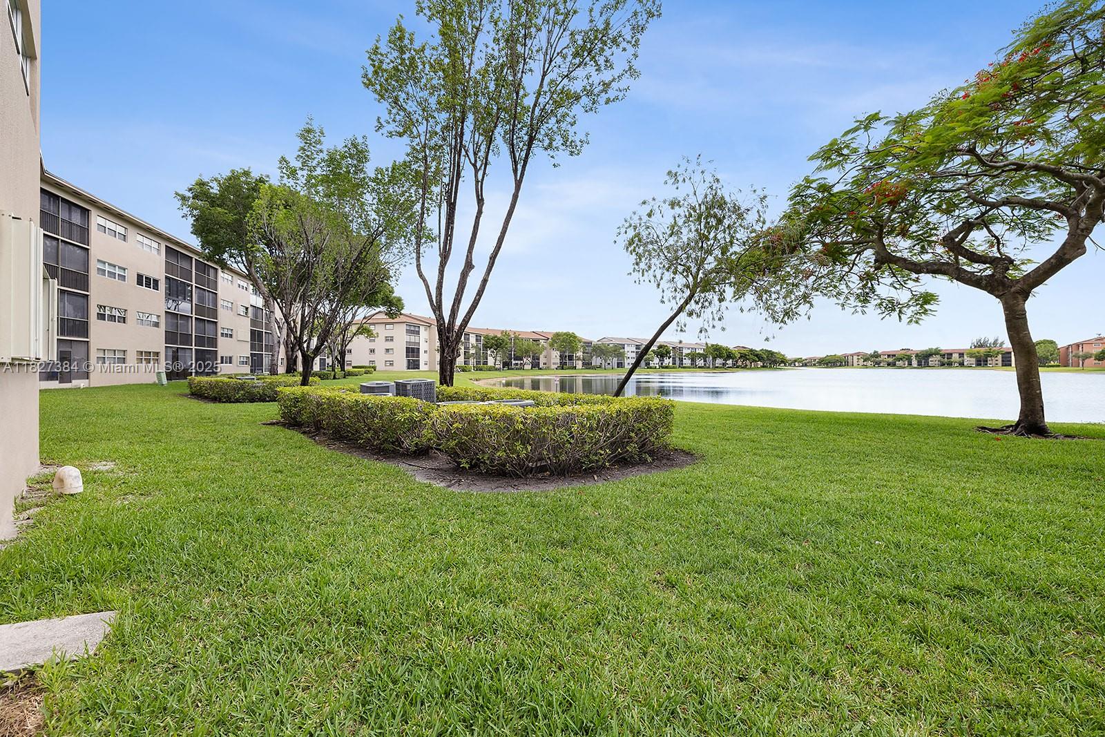 Experience luxury living in this stunning breathtaking lake view on the First floor located in Century Village. This brand-new, modern unit boasts a contemporary kitchen with sleek, ceiling-high cabinets, quartz countertops, and brand-new appliances. Enjoy the beauty of brand-new vinyl flooring, freshly painted interiors, and elegant, bathrooms. Breathtaking views. Brand New Blinds, Water Heater. Premier 55+ resort-style amenities, including a state-of-the-art clubhouse, heated pools, fitness center, tennis courts, golf course, theater, social events and activities. 24-hour security, transportation services, dining, and entertainment. Assigned parking, ample guest parking. HOA monthly maintenance fee covers water, basic cable & internet, exterior building and trash removal. Parking #31
