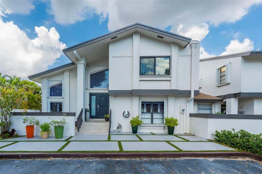 Beautifully updated corner townhouse featuring 3 bedrooms and 2.5 bathrooms in a gated, family-friendly community in the heart of Kendall. This move-in-ready home offers remodeled bathrooms and kitchen, stylish laminate flooring throughout, and almost-new stainless steel appliances, washer, and dryer; all only 2 years old. The home also includes a Nest smart thermostat for added comfort and convenience.
Major upgrades completed in 2024 include a brand-new roof, remodeled staircase with modern glass details, renovated entryway with new flooring, and updated exterior ceiling wood finishes. In addition, all exterior wood frames were replaced with durable fiberglass for enhanced beauty and low maintenance.
The home features impact sliding glass doors in the dining room and accordion shutters throughout the rest of the property for added protection and peace of mind. Enjoy a spacious patio and a large private fenced backyard, perfect for entertaining, relaxing, or creating your own outdoor oasis.
Residents enjoy resort-style amenities including a community pool, tennis courts, and pickleball courts. Ideally located just minutes from the Turnpike and major expressways, offering easy access to everything Miami has to offer while still enjoying a peaceful suburban lifestyle. A true must-see property!