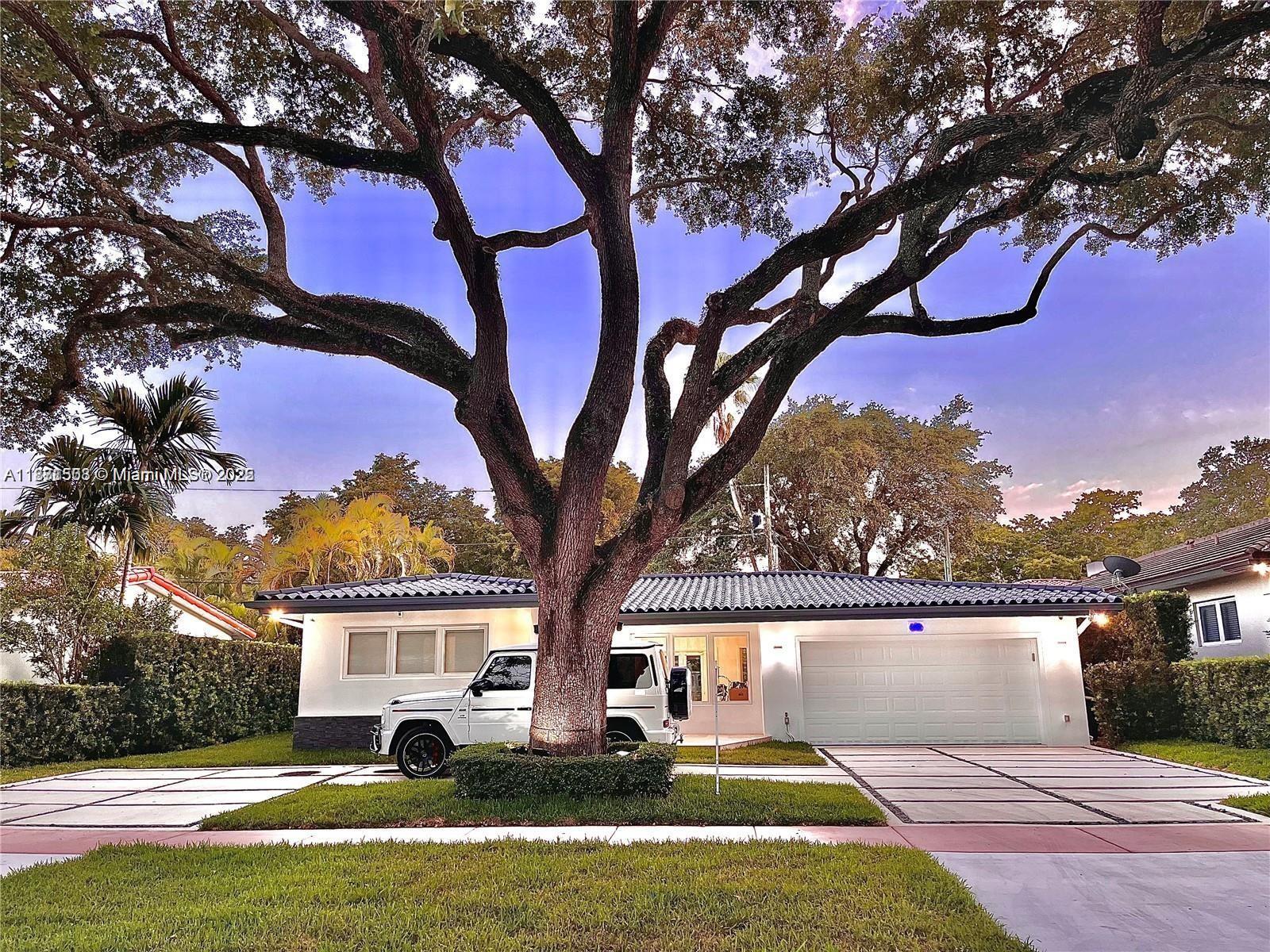 Coral Gables' Exclusive Platinum Triangle luxury property. Immaculate updated one story 3 bed / 3.5 bath, elegant and very private. Dazzling marble floors, recently polished, spacious patio to enjoy with summer kitchen and pool. State of the art stainless steel appliances. Security and CC system installed. Includes TV's, indoor and outdoor BOSE surround system. Great location close to Coconut Grove, South Miami, downtown, airport, beaches. Landscaping and pool maintenance included. 2 Car garage & driveway parking. Power generator that runs the entire house. 1st month, last month & Security deposits to move-in. This rare
opportunity won't last. ***AGENTS PLS READ BROKER'S REMARKS*** TENANT OCCUPIED Available November 1st, 2025