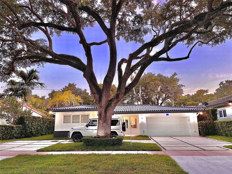 Coral Gables' Exclusive Platinum Triangle luxury property. Immaculate updated one story 3 bed / 3.5 bath, elegant and very private. Dazzling marble floors, recently polished, spacious patio to enjoy with summer kitchen and pool. State of the art stainless steel appliances. Security and CC system installed. Includes TV's, indoor and outdoor BOSE surround system. Great location close to Coconut Grove, South Miami, downtown, airport, beaches. Landscaping and pool maintenance included. 2 Car garage & driveway parking. Power generator that runs the entire house. 1st month, last month & Security deposits to move-in. This rare
opportunity won't last. ***AGENTS PLS READ BROKER'S REMARKS*** TENANT OCCUPIED Available December 1st, 2025