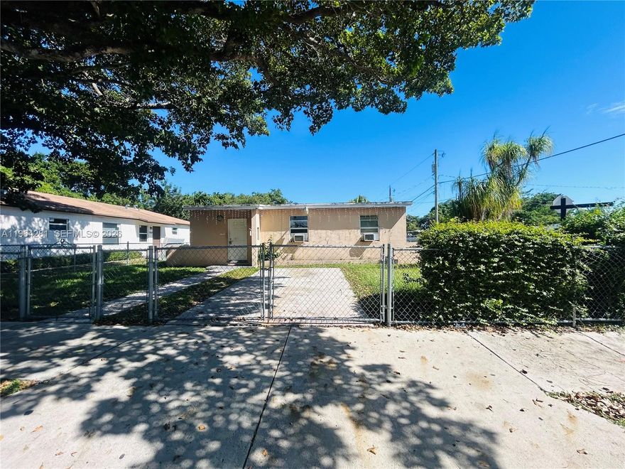 Attention Investors, Builders & Handymans!!! - CORNER LOT AND NO HOA - Fantastic opportunity to acquire a single-family home on 8,100 sq ft lot, located in a fast-developing Miami neighborhood surrounded by new construction and active development This charmer house is in need of a beauty makeover making it ideal for a fix & flip, a new construction project or end user wanting to create their dream home! Strong demand for new housing in the area makes this a profitable redevelopment opportunity. Excellent location just a few minutes from the Florida Turnpike, recreational areas, dining and shopping. Don’t miss out on this diamond in the rough! Seller is hearing offers!!!
