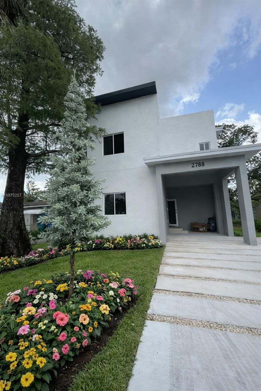 Discover this stunning two-story single-family home featuring 3 spacious bedrooms and 2.5 modern bathrooms.
Located in one of Fort Lauderdale’s most desirable and high-demand neighborhoods, this brand new build offers
contemporary finishes, open-concept living, and exceptional attention to detail. Don’t miss this rare opportunity to
own a move-in ready home in a top-tier location!