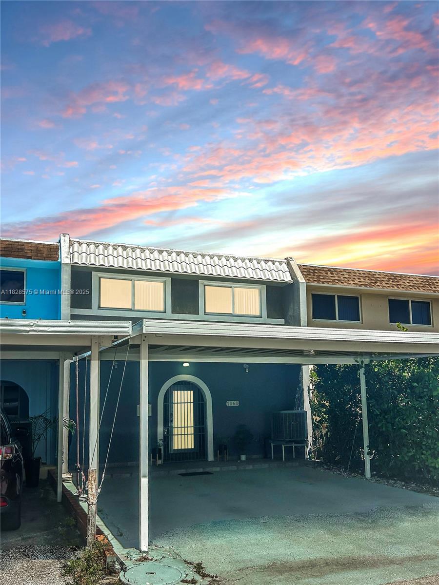 Beautifully Updated Home with Dual Master Suites – Minutes from Miami Lakes. Reconfigured home, originally a 3-bed, 2 oversized master suites—each w/ a private en-suite bathroom—both located upstairs for enhanced privacy. It offers a bright, open-concept layout w/ in-unit laundry, spacious closets, extra storage. A versatile Florida room additional space, perfect for a home office, playroom, or entertaining. Modern kitchen w/ granite countertops & SS appliances, Private rear entrance—ideal for guests or extended family. Plenty of parking available. Low HOA of just $19/month. Prime location just steps from Amelia Earhart Park and only minutes from Miami Lakes, with quick access to major highways, shopping, dining, and medical facilities. This one won’t last—schedule your private tour today!