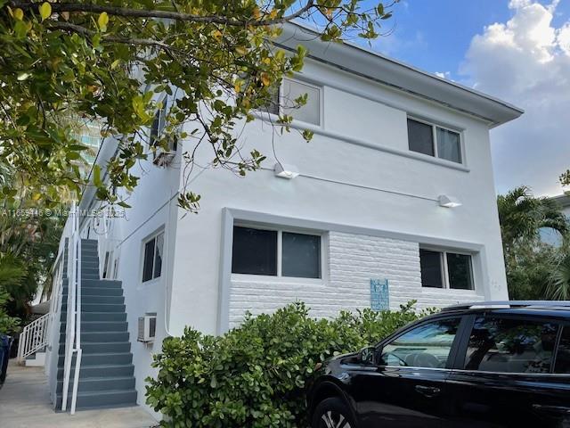 Prime South Beach Development Opportunity! Miami Beach. Private Bay-access street steps to Lincoln Road. Income-producing 4-plex with immediate cash flow + major redevelopment potential. Zoned RM-2: Build up to 60 ft (6 stories), 2.0 FAR, approx. 10,000 sq ft buildable area, up to 10 units. Permitted uses: luxury multifamily, townhomes, boutique hotel, or short-term rentals (with BTR). Features (2) 2BR/2BA & (2) 2BR/1BA units, hurricane-impact windows/doors, upgraded electrical, new PVC pipes, balconies/porches, 4 parking spaces. Fully leased with long-term tenants. Well-maintained, no repairs needed. The street does not flood. Proof of funds + NDA required. Do not disturb tenants.