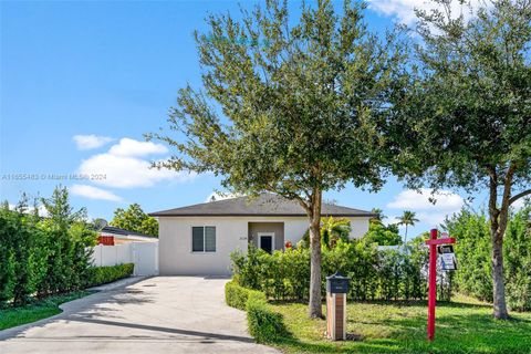 A home in Miami