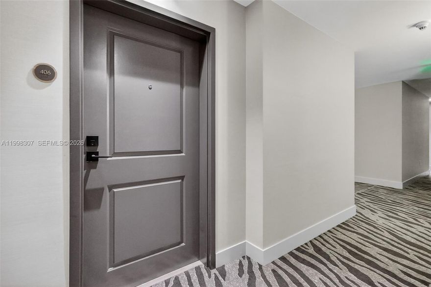 Live at the 360 Condominium in North Bay Village. This exceptional 2 bedroom, 2 bathroom corner residence offers a desirable split floor plan with 1,552 SF of living space.  Enjoy some bay and tropical views. This residence has an open kitchen concept and is filled with tons of natural light. The spacious bedrooms create a seamless and sophisticated feel. Access the Balcony from the living room and primary suite.  The primary suite has a generous walk in closet along with an en-suite bath with jacuzzi tub and separate shower, and dual sinks and vanities. Includes 2 covered deeded parking spaces plus complimentary valet parking for visitors. Residents at 360 enjoy luxury resort style amenities including 2 pools, and a jacuzzi, state of the art fitness center, 24 hrs security, concierge services, and more. Centrally located just mins from downtown Miami, Beaches, fine dining, shopping, and major highways, offering the perfect balance for tranquility and convenience.