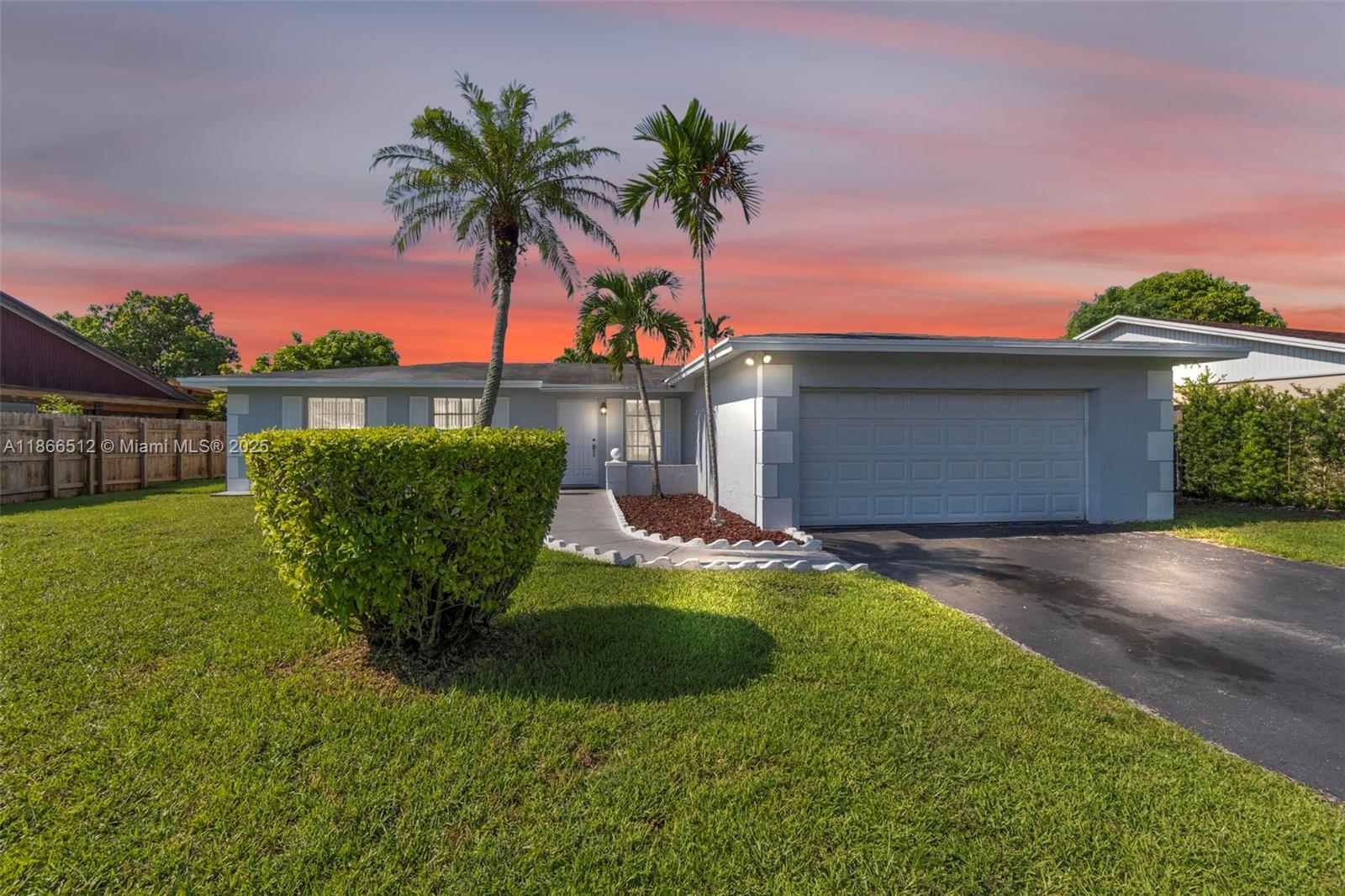 Spacious 3-bed, 2-bath, large 1,600 sqft home in the desirable Winston Park neighborhood in Kendall. Double garage and larger than usual front yard. Eat-in kitchen with upgraded appliances, including a gas stove—perfect for cooking enthusiasts. Separate dining room and living room as well as a family room- tons of natural light, and space for a pool. 13-year-old roof, no issues. Move-in ready. *virtually furnished*