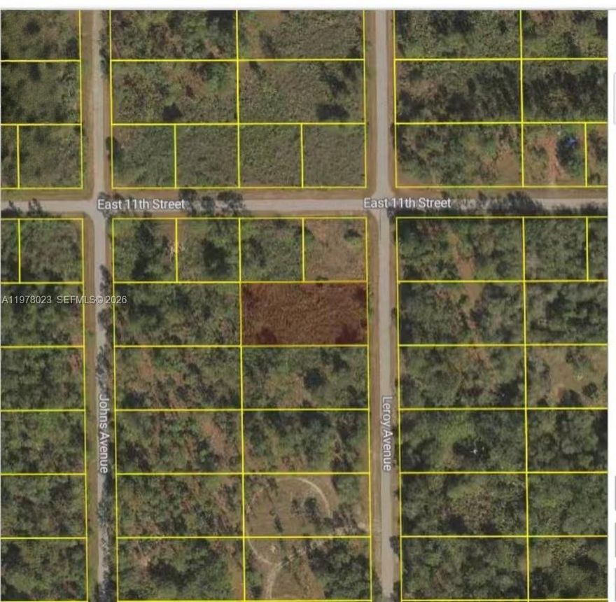 Excellent opportunity to build your dream home in the growing community of Lehigh Acres in Lee County. This residential lot offers a quiet setting with plenty of space and privacy, Located on a paved road surrounded by new construction and future development. Conveniently located near schools, shopping, restaurants, parks, and major roadways, with easy access to Fort Myers, Southwest Florida International Airport, and Southwest Florida’s beautiful Gulf beaches. Great opportunity for builders, investors, or anyone looking to build a new home in an expanding area.