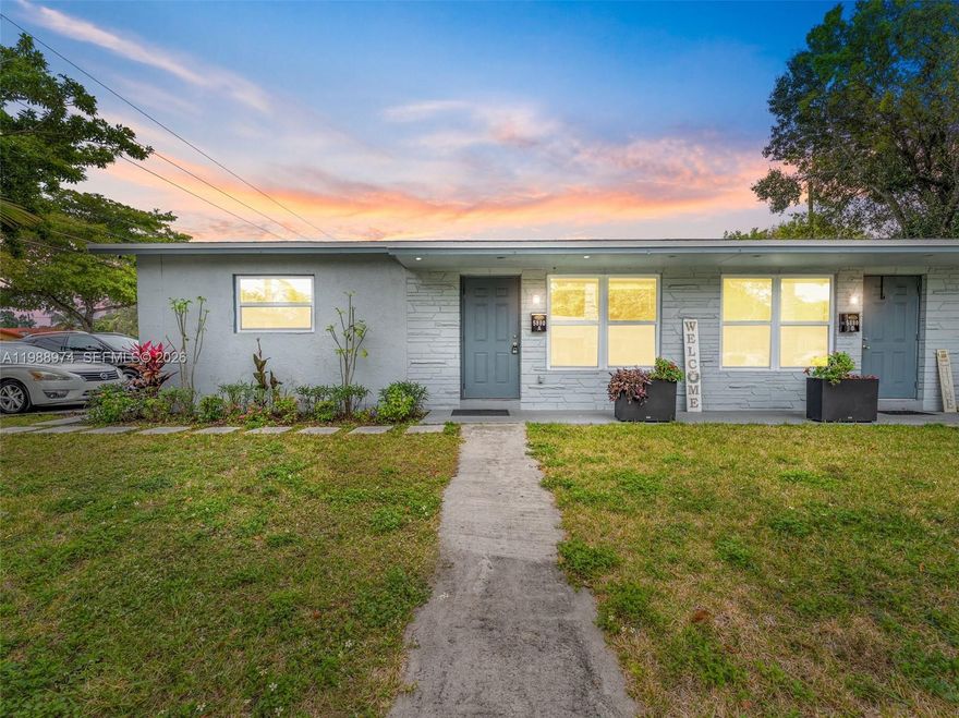 Spacious and well-maintained 3-bedroom, 1-bath duplex located in the heart of Lauderhill, ready for immediate move-in. This bright and inviting unit features a functional layout with generous living areas, ample natural light, and comfortable-sized bedrooms. The property offers a private yard—perfect for outdoor enjoyment, entertaining, or relaxing in your own space.

Conveniently located near major roadways, shopping centers, schools, parks, and public transportation, providing easy access to everything you need. Ideal for families or tenants seeking both comfort and convenience.
Move-in ready. Fast approval available. No HOA approval required. Section 8 welcome.