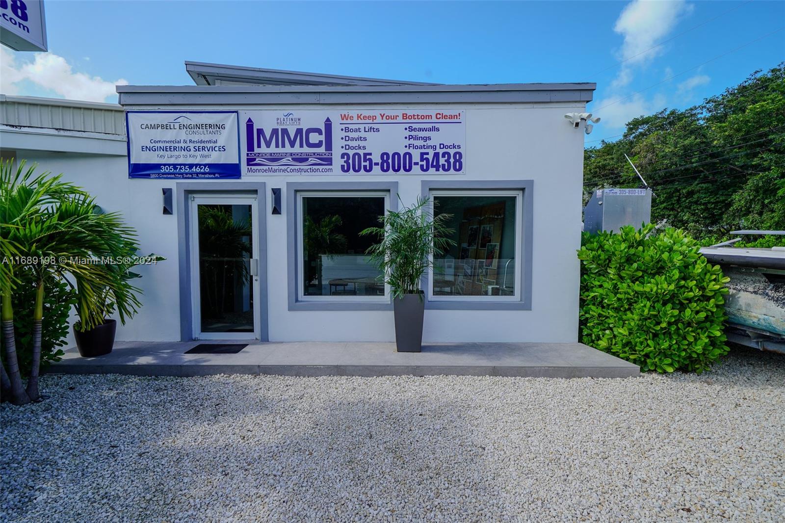 Don't miss this rare opportunity to own a prime mixed-use commercial property in the fabulous Florida Keys! This income-producing gem features three residential apartments, a commercial office space with high visibility on Overseas Highway, and a rented storage garage providing an additional revenue stream. With its unbeatable location and multiple income sources, this property is a must-see for serious investors. Bring your checkbook and explore the potential today! For more information or to schedule a viewing, contact us now!