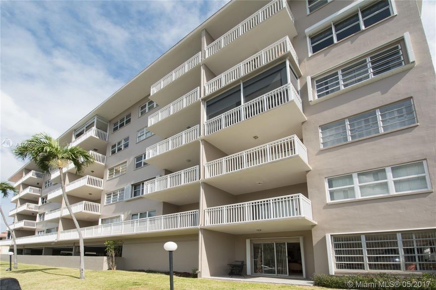 Spectacular view from this  1 bedroom, 1.5 bath fully remodeled second floor condo in a beautiful boutique building located in desirable Coral Ridge Country Club Estates in East Ft. Lauderdale. One of the most affordable HOA fees in South Florida. Southern exposure with direct waterfront views from your private balcony. Watch the magnificent yachts cruise along the inter coastal waterway. Walking distance to Beach, Restaurants, and shopping.