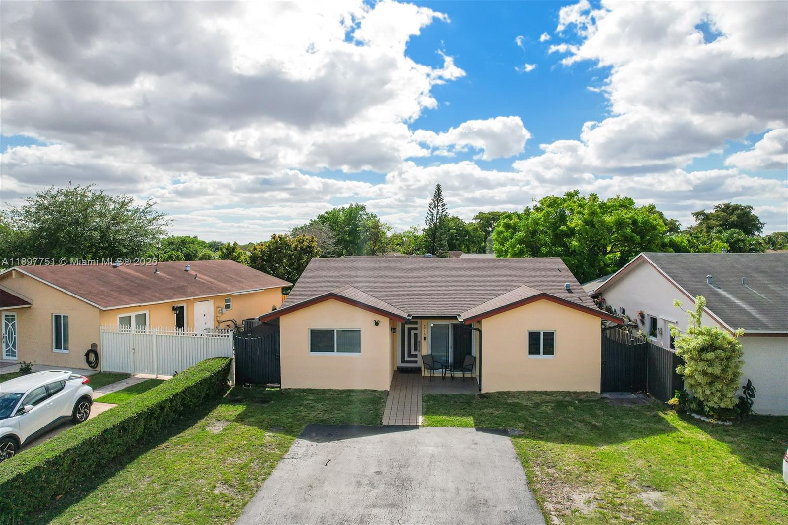 Beautiful & spacious 2BD/2BA single-family home in remarkable condition! Currently generating $2,200/month—half the home is rented; the other half is vacant and ready for owner occupancy or additional rental income. One-story layout with easy, spacious parking. Perfect for investors or homeowners looking to offset their mortgage. Low HOA of only $30/month. Don't miss this incredible opportunity!