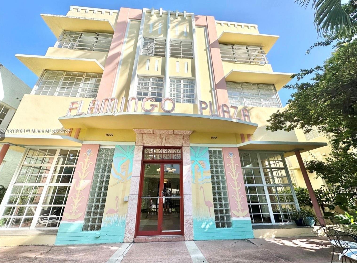 Rental Property at 1051 Meridian Ave 1F, Miami Beach, Miami-Dade County, Florida - Bedrooms: 1 
Bathrooms: 1  - $2,300 MO.