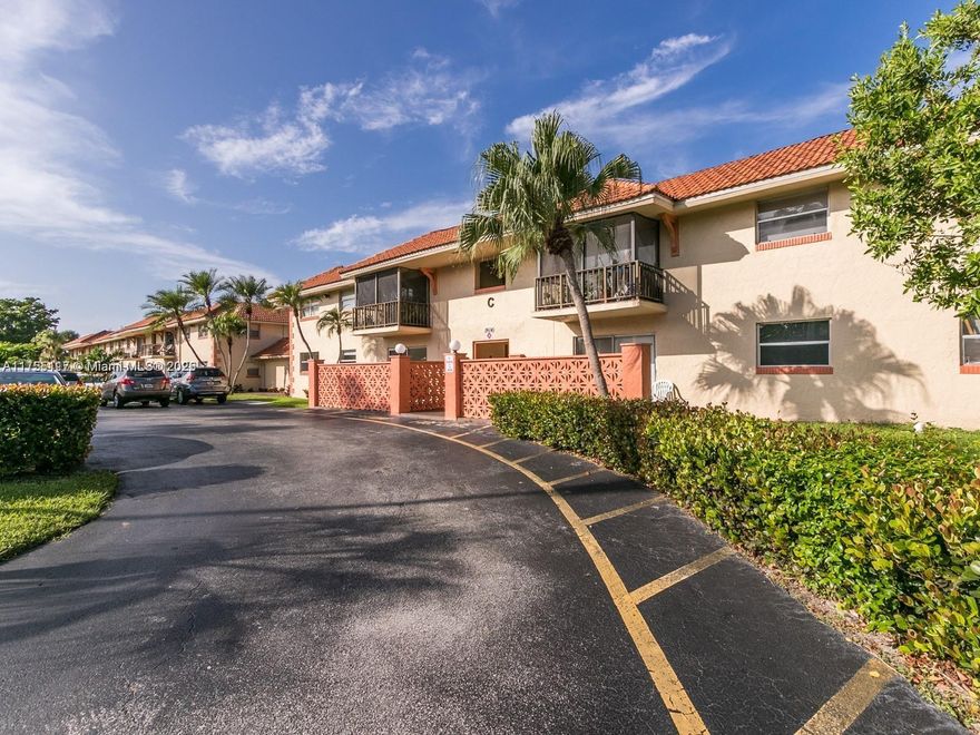 Investor friendly! Nice condo located in a very desirable neighborhood of Coral Spring. First floor unit with 2 bedrooms and 1 1/2 bathrooms, modern kitchen, living-dining area with an open balcony. Condo is same tenant occupied for the last 5 years. Lease end august 2025. Great for investment opportunity.