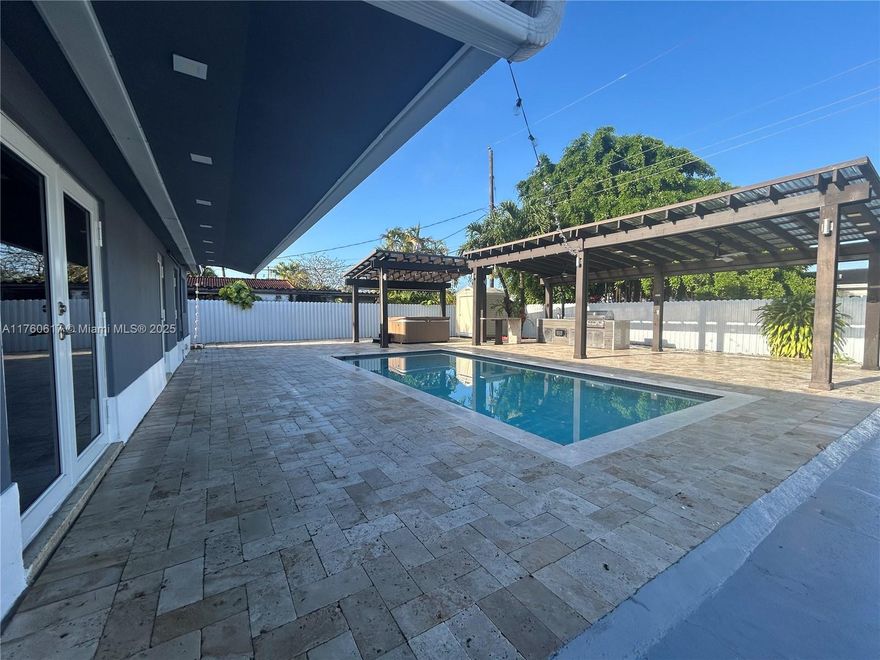 This is the opportunity you’ve been waiting for! This beautiful 3-bedroom, 2-bathroom home is located in the heart of Miami with No HOA. Situated on a spacious lot, the property features a stunning pool and a fenced backyard, perfect for outdoor dining, relaxing, or entertaining. Conveniently located near major highways, shopping, dining, and A+ rated schools, this home offers the perfect balance of comfort and convenience. Recent upgrades include a new air conditioner, impact windows, new appliances, a new roof and more. Contact us today to schedule your private tour!."SELLER MOTIVATED"