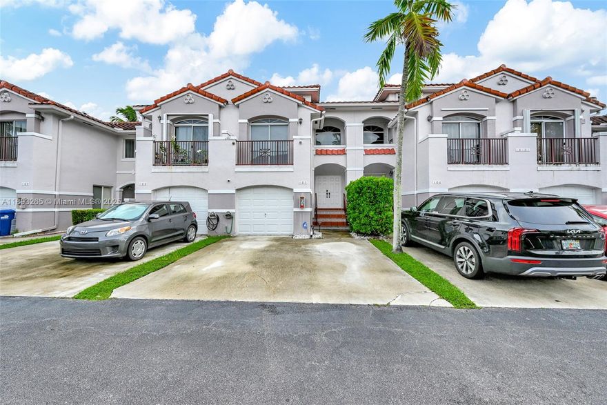 This Three-Story Split-level Condo is situated in one of the sought-after neighborhoods in Kendal area with walking distance to Plubix, Kendall Ice Arena, Hammocks Middle School, Felix Varela Senior High, Master Bedroom has been expanded to its full size. Tile floor throughout the whole room. New AC, open concept kitchen with quartz counter top.