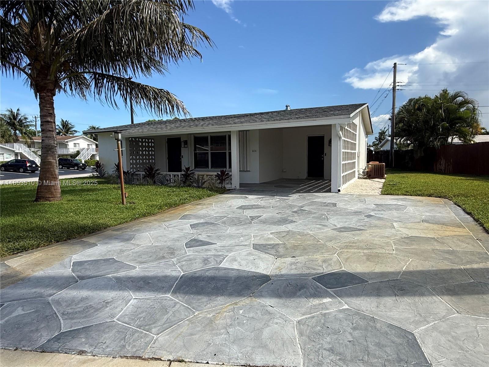 Rarely available Cresthaven 2 bedroom/1 bath, this custom home has been totally remodeled with permits in 2022. Features include hurricane impact windows and doors, new tile flooring throughout, new modern kitchen with stainless steel appliances, and newly remodeled bathroom. Roof was Redone permitted in 2022, water heater is 5 years old & AC unit is 7 years old. No HOA, minutes drive to the beach and downtown Pompano Beach. For Showings please call or text listing agent Matthew McFolling at 708-408-5256.