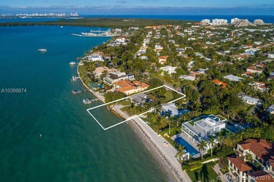 One of the most coveted and sought-after locations in Key Biscayne. The ideal property to build your dream home with unobstructed and panoramic views of Biscayne bay and the Miami Skyline.  Unique and one of a kind where you can walk from your back yard to a stretch of private beach with beautiful white sand.  Located on prestigious Harbor Drive among many significate waterfront estates and with 20,933 Sq Ft of land.  Absolutely stunning and breathtaking views with dazzling and grandiose sunsets, this property is surrounded by peace and serenity.  Key Biscayne is a prominent island/beach community that offers an incredible life style and it is located 15 to 20 minutes from Miami International airport and Miami Beach.A must see!! House rented until May 31st 2019.