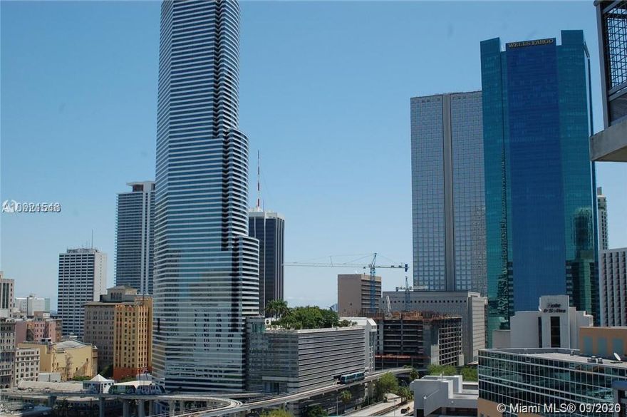 Beautiful 1 bedroom 1 bath executive residence with spectacular views of the Downtown Miami Skyline. Wind Condominium is located within a gated and secure enclave with services and amenities galore which include: 24 hour concierge service, state of the art fitness center, steam, sauna & massage rooms, infinity edge pool, a Spectacular 2 level Event and Party lounge overlooking Downtown Brickell & Miami River, racquetball court, theater, meditation and gaming lounge, children's room, valet parking, Business center with conference area, all within walking distance from Brickell shops, restaurants, MetroMover.