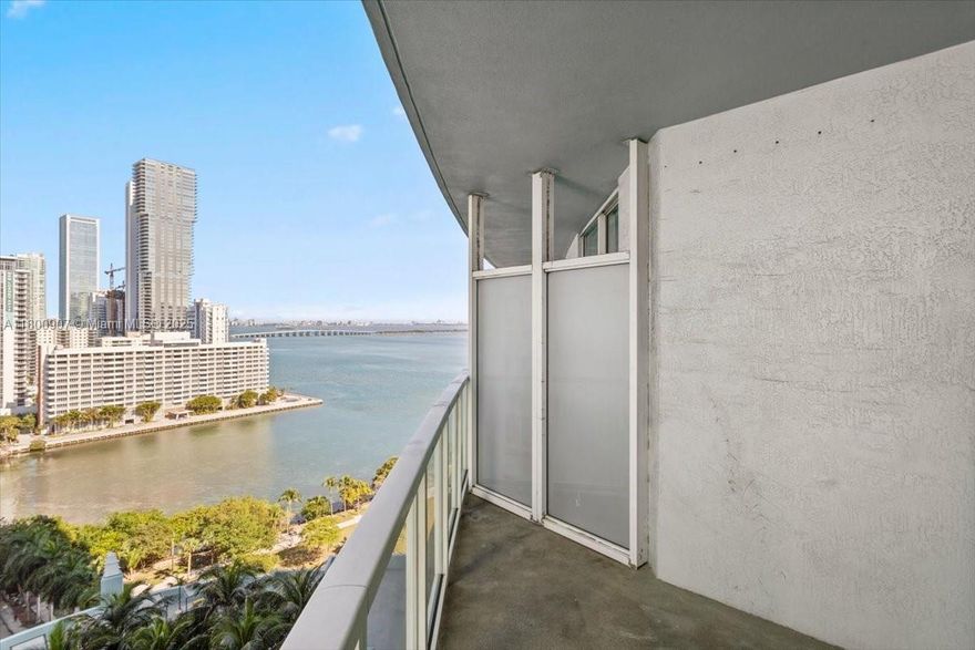 Just reduced! Welcome to Quantum on the Bay. Partial water views from this high-floor unit. Building offers full amenities including an amazing fitness center, 2 pools, split-level club room, BBQ area, Med Spa, on-site convenience store, 24-hour monitored security and gated access, salon, and valet. Walk to Wynwood and Edgewater neighborhoods with fast access to highways, downtown, and Brickell. The building is in front of Margaret Pace Park and is within walking distance to the Arsht Performing Arts Complex. New laminate flooring, a fresh coat of paint, and updated kitchen cabinets with a modern, refreshed finish. The unit is rented for 1 year at $2,750.00.