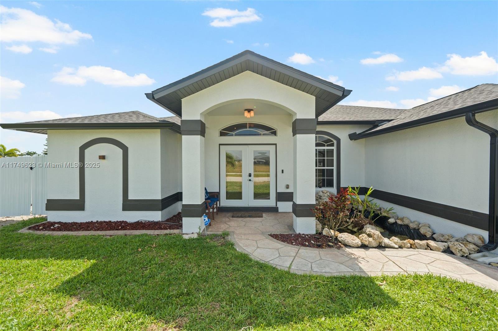 Discover this spacious 4-bedroom, 2-bathroom pool home in Cape Coral, perfect for relaxation and entertainment. Featuring a new roof, a separate laundry room for convenience, and an inviting backyard oasis. Enjoy the heated pool, ample space for gatherings, and a tranquil coy pond. Inside, the open floor plan connects the cozy living area to the dining space. The master suite offers a private bath, while additional rooms provide flexibility. Located in a desirable area, this home blends privacy with easy access to local amenities.