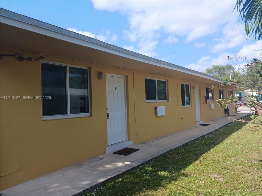 Beautiful Unit in Dania Beach, Lots of Natural Light Throughout, 1 Bedroom 1 Bathroom, Tile Floor, Minutes from the Beach and Fort Lauderdale International Airport, Walk Distance to Restaurants, Great Location Between Sheridan and Stirling Rd. Just east of US1. 1st month, last month and security deposit to move in. Background, evictions and credit reports required. Water is Included. NO Association. Impact Windows throughout unit.