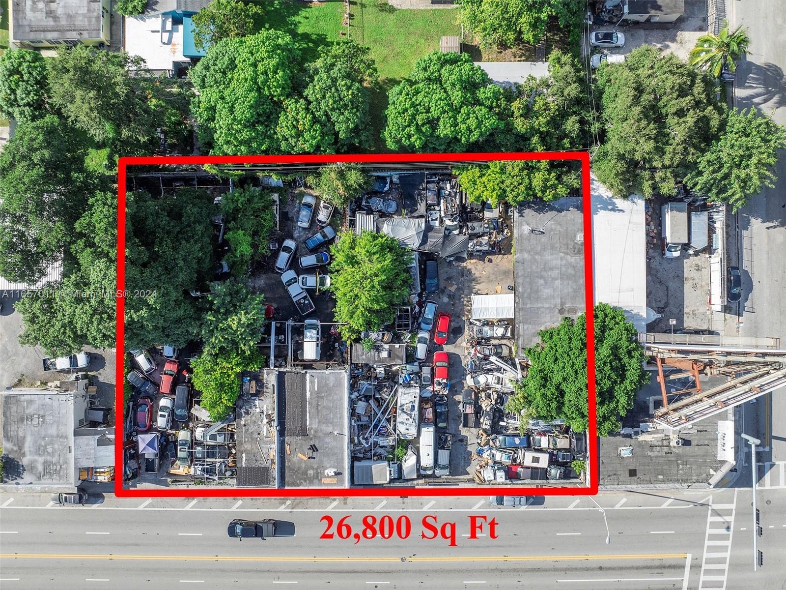 Rare to market, this assemblage consists of 4 lots, total 26,800 sf with 200 ft along busy NE54th street,
lots are zoned commercial automotive or marine! One lot has a 2,400 sf warehouse with 4 offices and 2 bthrms. Currently being used as a transmission repair shop and a vehicle exporter. Tenants are paying $6k/m. There are no leases. This strategic location is next to Little Haiti, the up-and-coming River district. Minutes from famous Wynwood, and 12 mins to the airport, at I-95, which connects to all major highways. Signage would be highly visible to over 40,000 cars daily. Great development opportunity for warehouses, shops, car dealerships, or high density residential and retail (mixed use). Buyers Must contact planning and zoning, to verify their project before submitting offers.