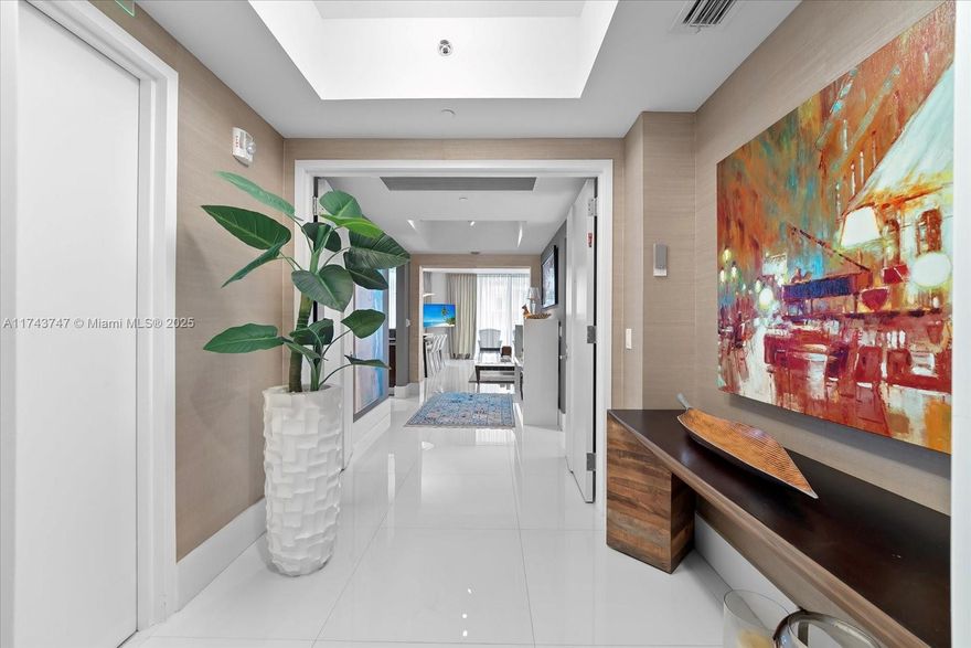 Professional decorated unit being offered fully furnished. 3 Bedrooms, 3.5 bathrooms with excellent finishings. Oversized master bedroom and large master bathroom. Kitchen with European cabinetry and top of the line appliances. Privet elevator. Always used as vacation home.
Trump Hollywood is the best building in the area, with 5 star amenities, including state of the art gym, spa, wine room, party room, heated pool, restaurant. Tennis courts, pickle ball and basketball courts.
Comes with assigned parking space.