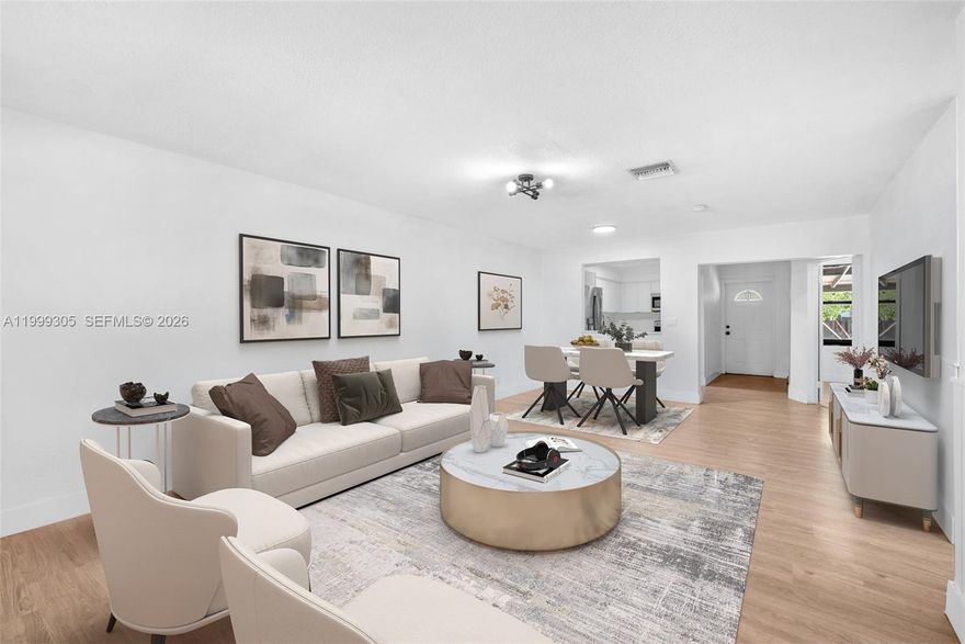 Welcome to Springbank Park! This well-priced 3-bedroom, 2-bath single-family home offers exceptional value for buyers looking for space, updates, and long-term peace of mind. Situated on a large corner lot, the property features a renovated kitchen with modern finishes, spacious living areas, and plenty of natural light throughout. The brand-new 2024 roof adds major value and reduces future maintenance costs for the next owner. Enjoy the flexibility of a generous yard with room to entertain, garden, or create your ideal outdoor space. Conveniently located near parks, schools, shopping, dining, and major highways, this home is perfect for first-time buyers, families, or anyone seeking an affordable move-in ready opportunity in a growing area. Don’t miss the chance to own a single-family home with updates, curb appeal, and great potential at an attractive price point!