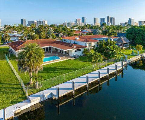 A home in Hallandale Beach