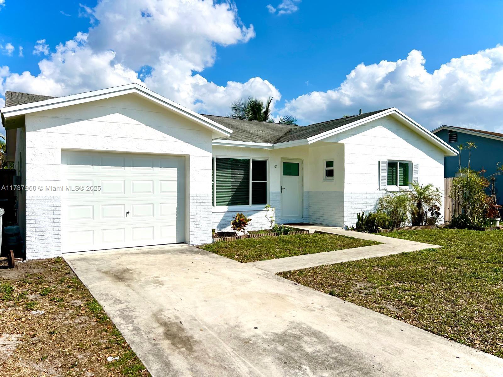 Beautiful 4 bedroom house with a large nice patio. The house is recently renovated with remodeled kitchen and bathrooms with impact doors and windows, forth bedroom has it's own entrance. The patio is quite and peaceful, with new pavers, lush greenery, gazebo, and covered sitting area. Excellent location with A-rated Boca Raton Schools and proximity to shopping and dining options. For showings or questions please see broker remarks.