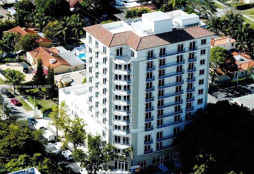 Prime location conveniently located in "The Roads” within minutes of Brickell, Downtown Miami, Key Biscayne and Coconut Grove. Beautiful Mediterranean style boutique building built in 2009. Covered indoor parking. Also “no metered” street parking! Granite counter tops, marble floors and carpeting. Amenities include outdoor pool on 4th level, Gym and Recreation Room.