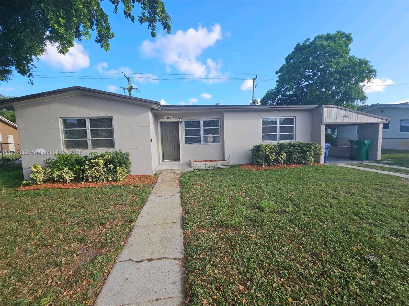Property for Sale at 3460 Nw 1st St, Lauderhill, Miami-Dade County, Florida - Bedrooms: 3 
Bathrooms: 2  - $436,000