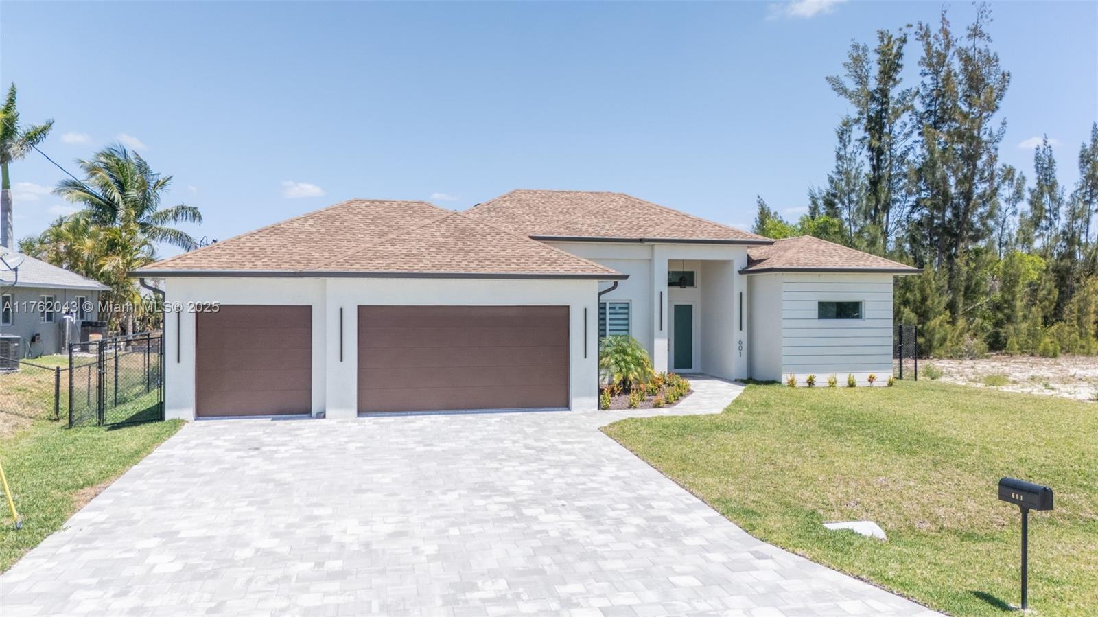 Property for Sale at 601 13th St, Cape Coral, Lee County, Florida - Bedrooms: 4 
Bathrooms: 3  - $669,000