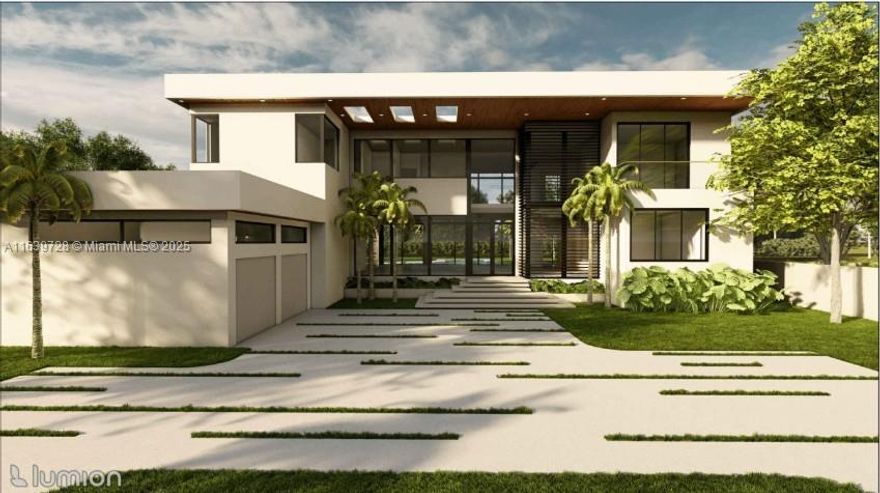 Great lot on canal to build your dream home. Plans has been submitted - 5860 square feet SFR. Project to be sold with approved plans shovel ready, impact fees will be paid by seller.