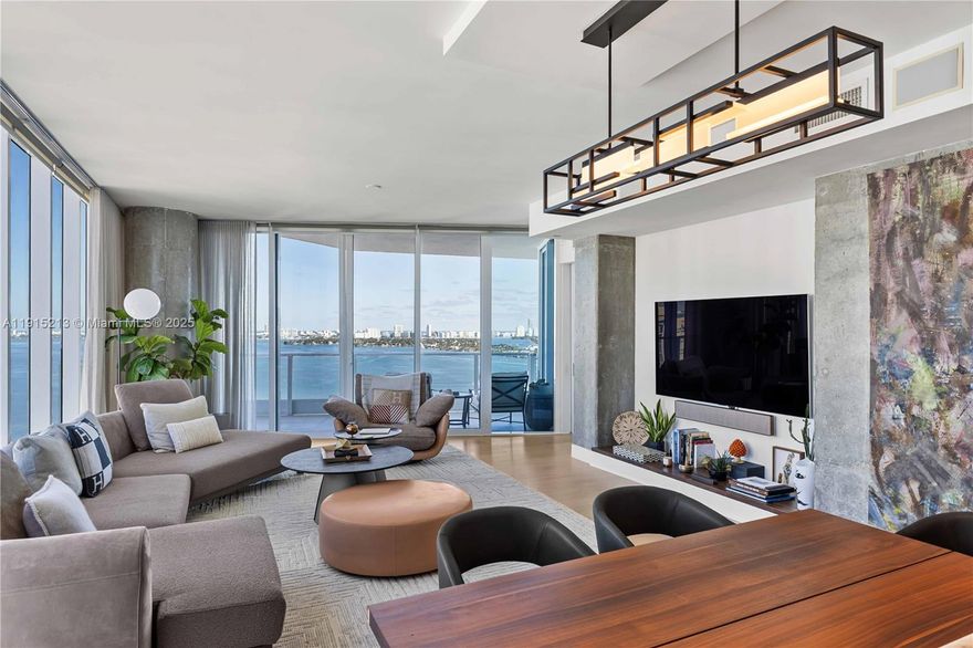 For buyers seeking a home that requires no updating and is ready for immediate occupancy, this is a rare turnkey waterfront option. Residence 2401 is a reimagined corner, flow-through unit with panoramic views of Biscayne Bay, Miami Beach, and the city skyline. High-floor exposure, modern finishes, and a loft-inspired design create a refined, quietly sensual atmosphere that stands out in Edgewater. Floor-to-ceiling glass captures triple exposure views sunrise over the water and sunset over the city. Private elevator entry opens to an airy layout with a spacious kitchen and split bedrooms.
Paramount Bay is one of Edgewater’s most financially stable and financing-friendly buildings, a meaningful advantage under Florida’s updated condo laws.
